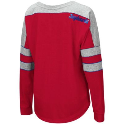 NCAA Kansas Jayhawks Trey Dolman Long Sleeve T-Shirt