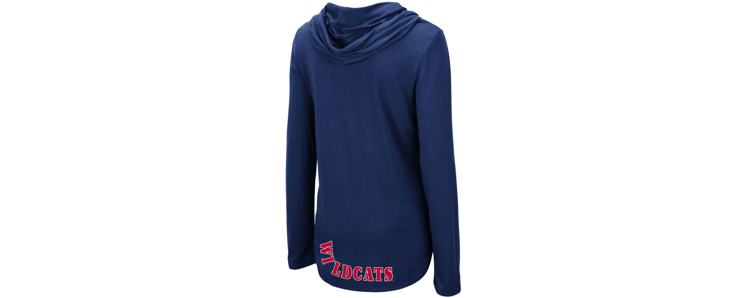 NCAA Arizona Wildcats My Lover Lightweight Hooded Long Sleeve T-Shirt