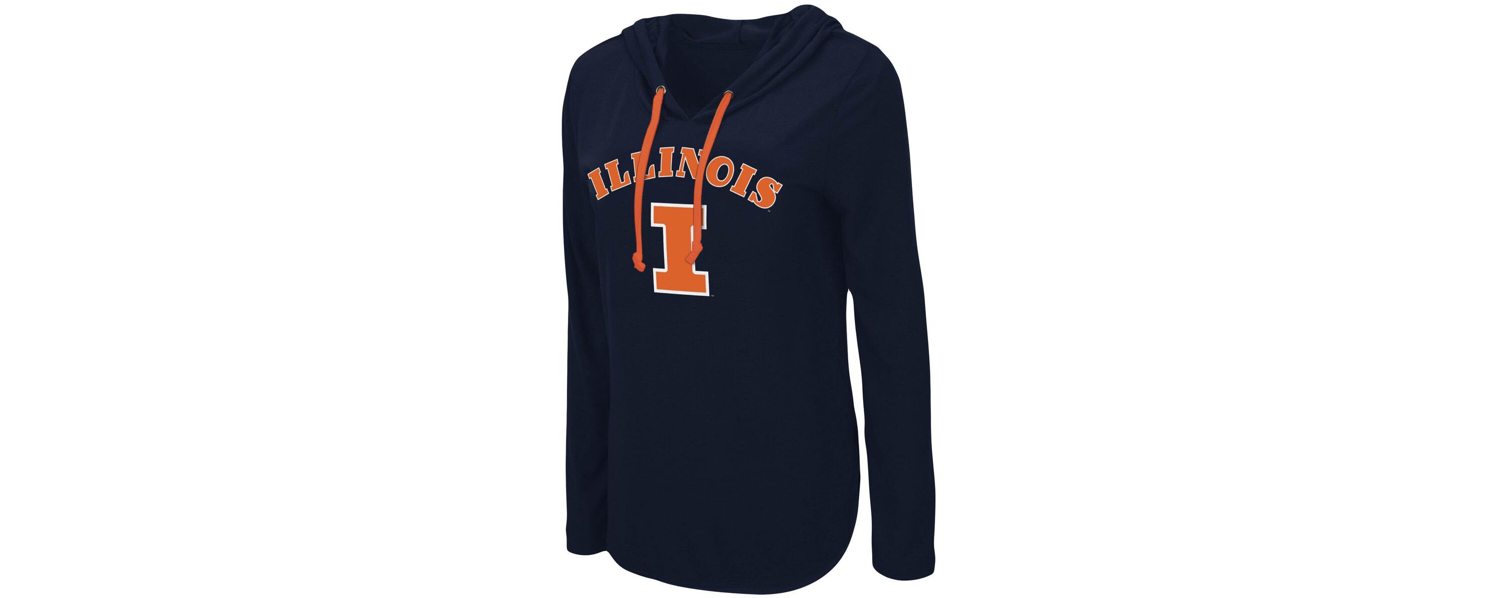 NCAA Illinois Fighting Illini My Lover Lightweight Hooded Long Sleeve T-Shirt