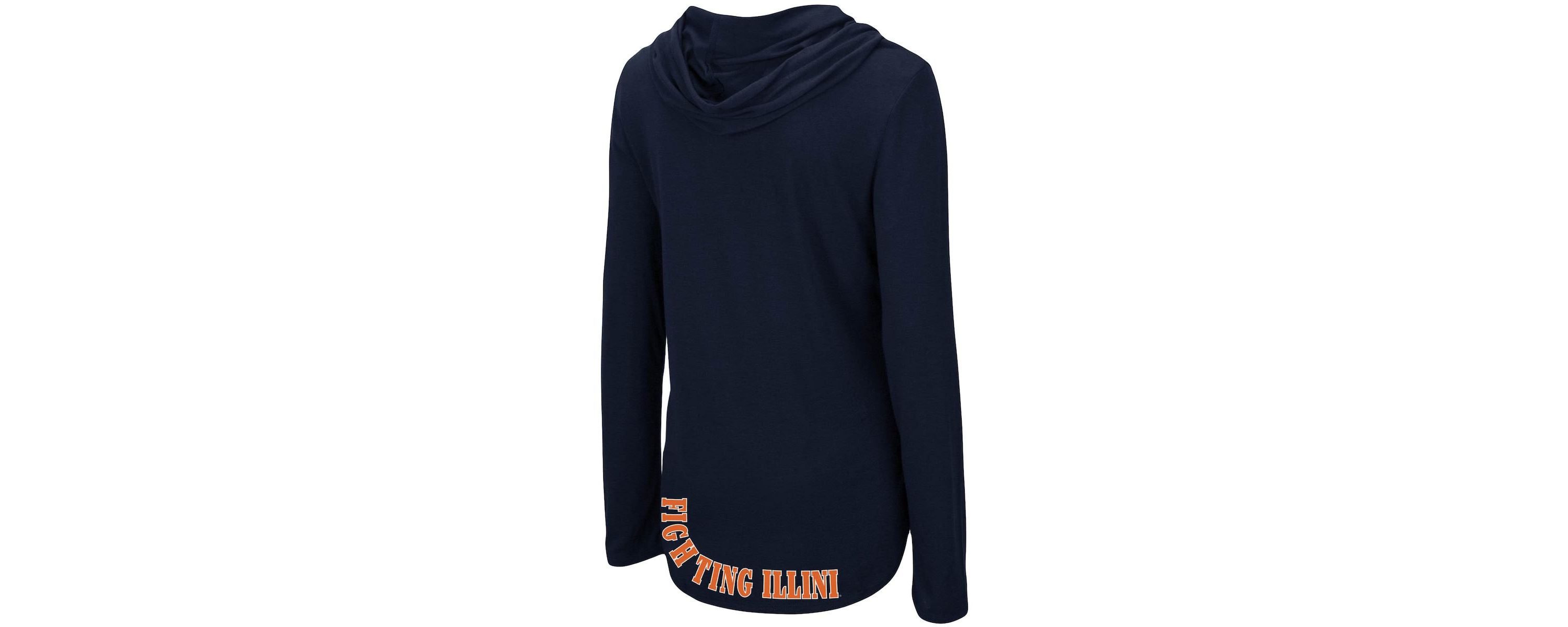NCAA Illinois Fighting Illini My Lover Lightweight Hooded Long Sleeve T-Shirt