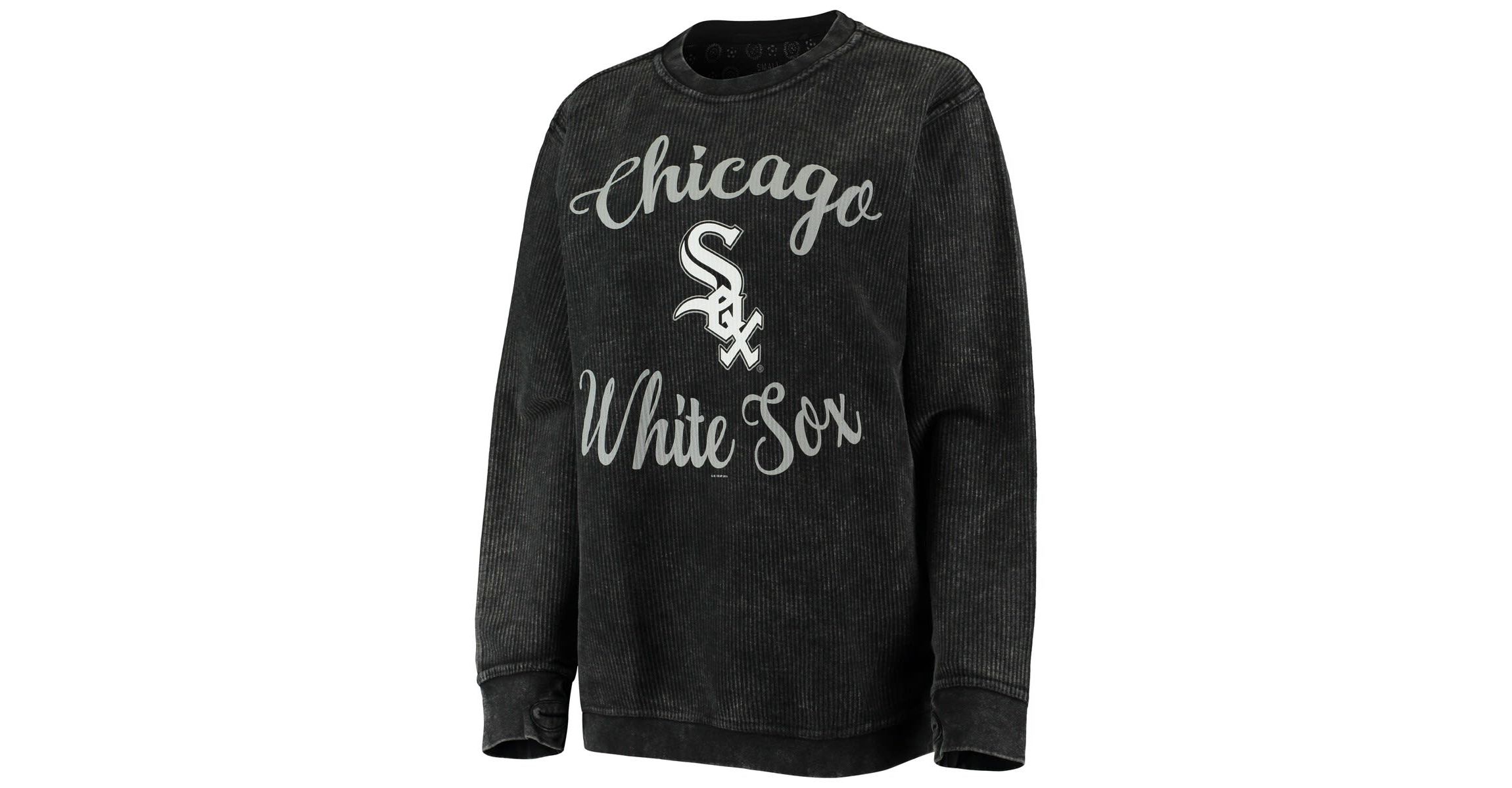 Chicago White Sox MLB Chicago Sox Script Comfy Cord Pullover Sweatshirt