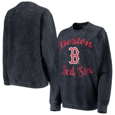 Boston Red Sox MLB Script Comfy Cord Pullover Sweatshirt