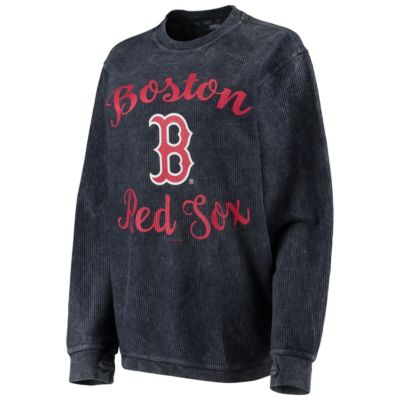 Boston Red Sox MLB Script Comfy Cord Pullover Sweatshirt
