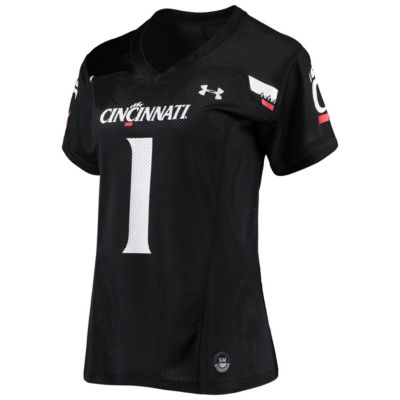 NCAA Under Armour #1 Cincinnati Bearcats Replica Football Jersey