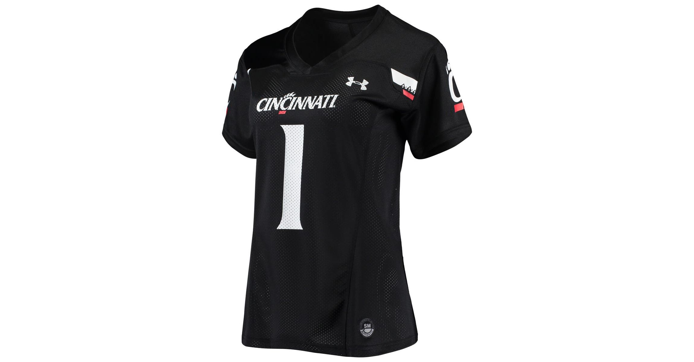 NCAA Under Armour #1 Cincinnati Bearcats Replica Football Jersey