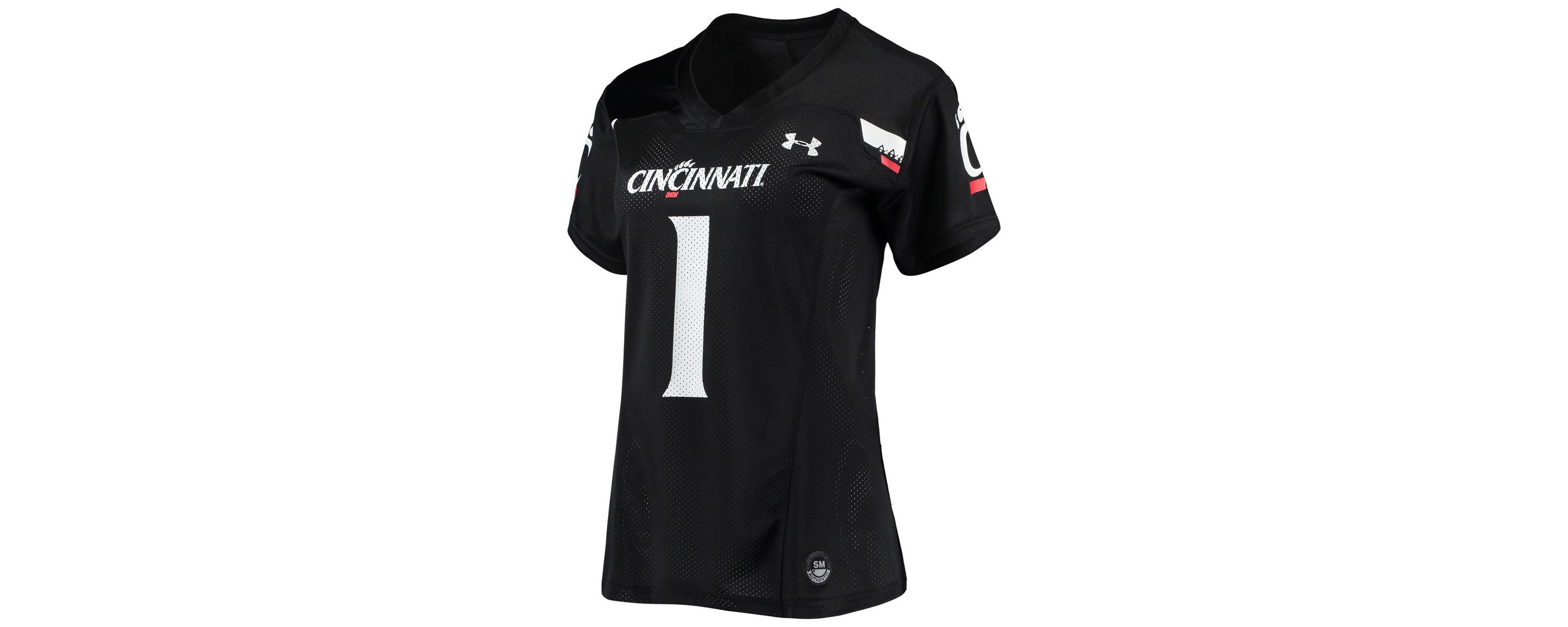 NCAA Under Armour #1 Cincinnati Bearcats Replica Football Jersey