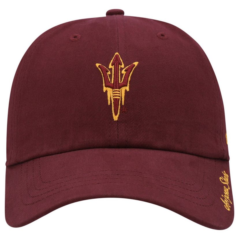 NCAA Arizona State Sun Devils Miata Clean Up Logo Adjustable Hat