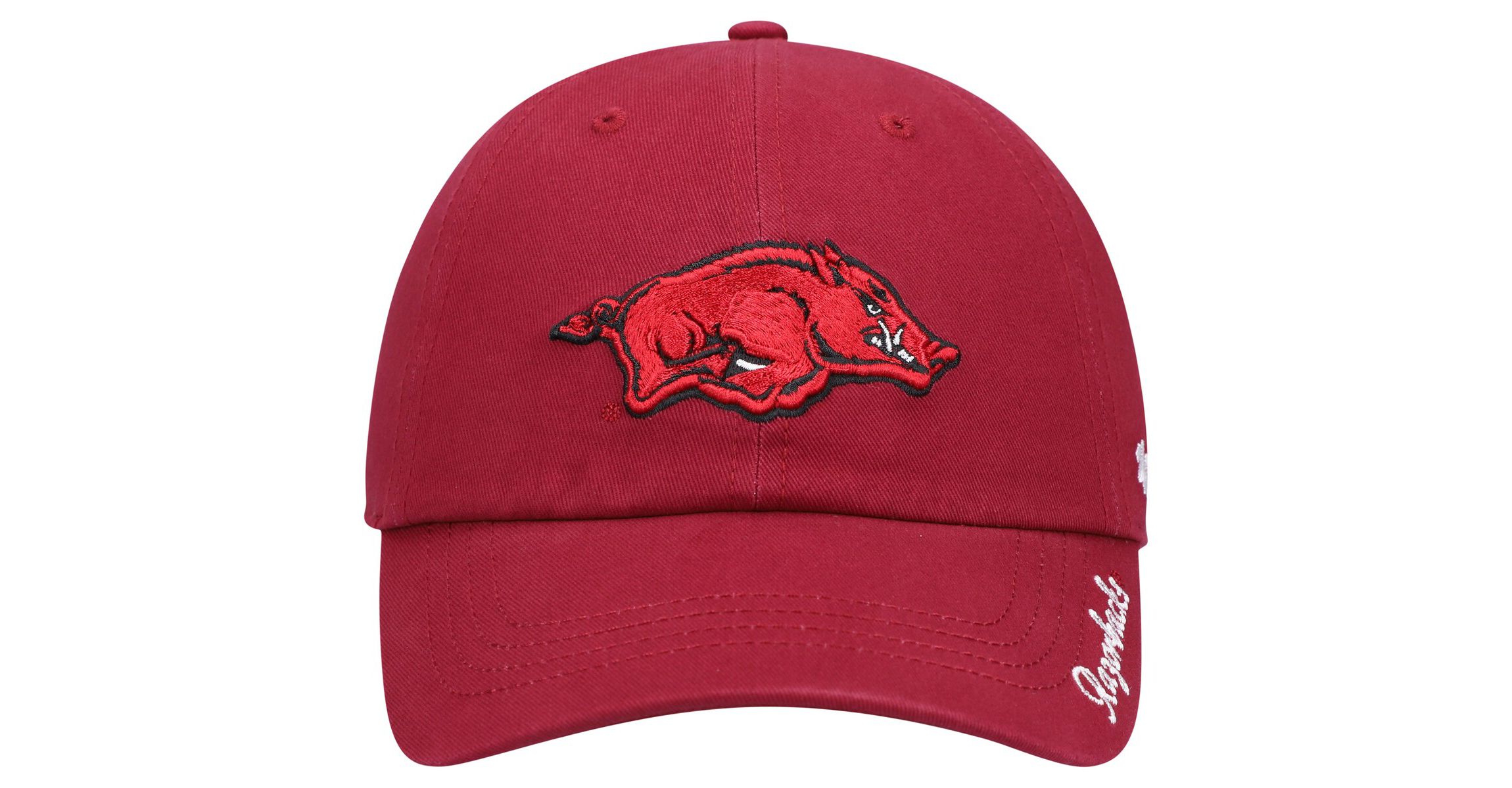 NCAA Arkansas Razorbacks Miata Clean Up Logo Adjustable Hat