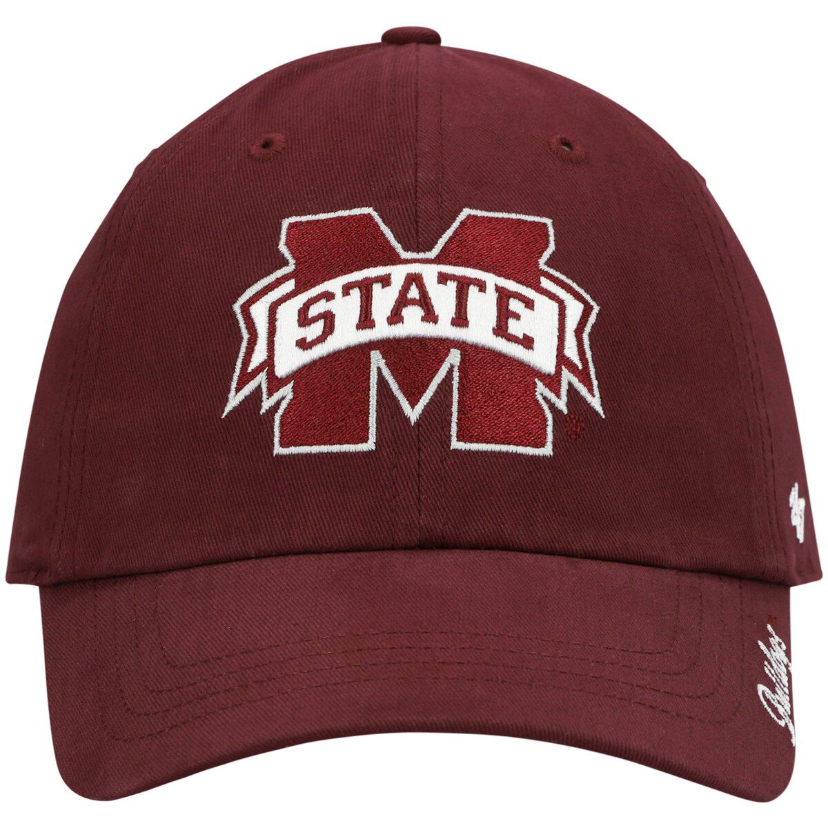 NCAA Mississippi State Bulldogs Miata Clean Up Logo Adjustable Hat