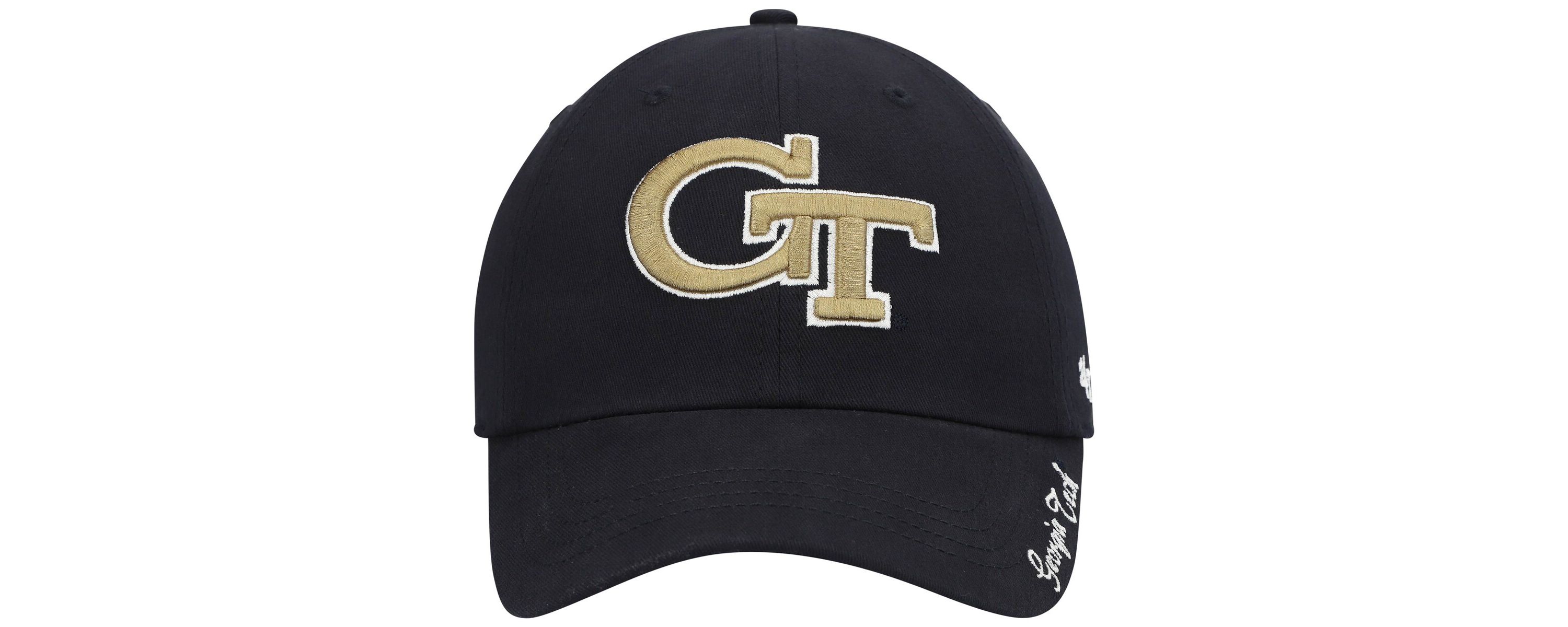 Georgia Tech Yellow Jackets NCAA Georgia Tech Jackets Miata Clean Up Logo Adjustable Hat