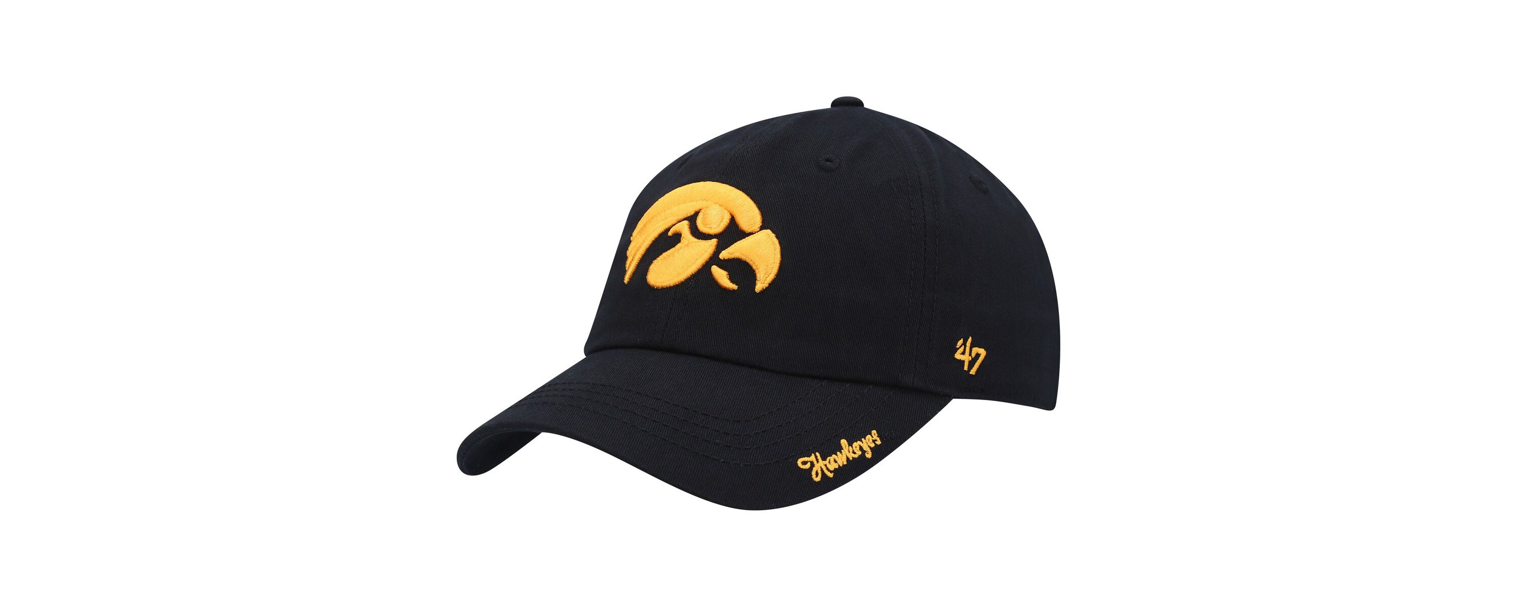 NCAA Iowa Hawkeyes Miata Clean Up Logo Adjustable Hat