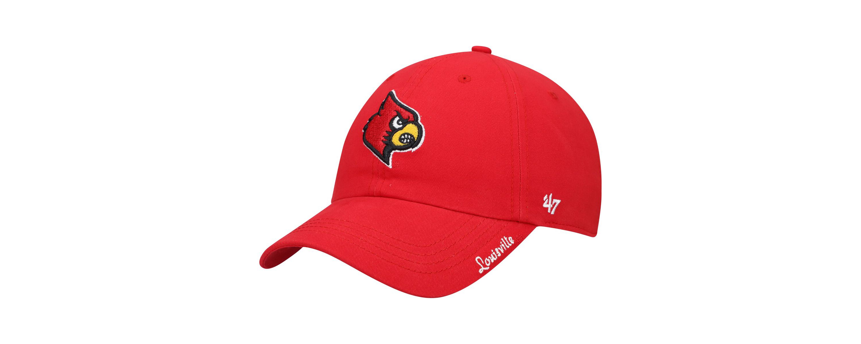 NCAA Louisville Cardinals Miata Clean Up Logo Adjustable Hat