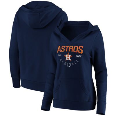 MLB Fanatics Houston Astros Core Live For It V-Neck Pullover Hoodie