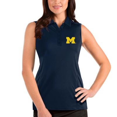 NCAA Michigan Wolverines Tribute Sleeveless Polo