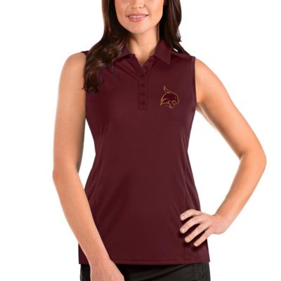 NCAA Texas State Bobcats Tribute Sleeveless Polo