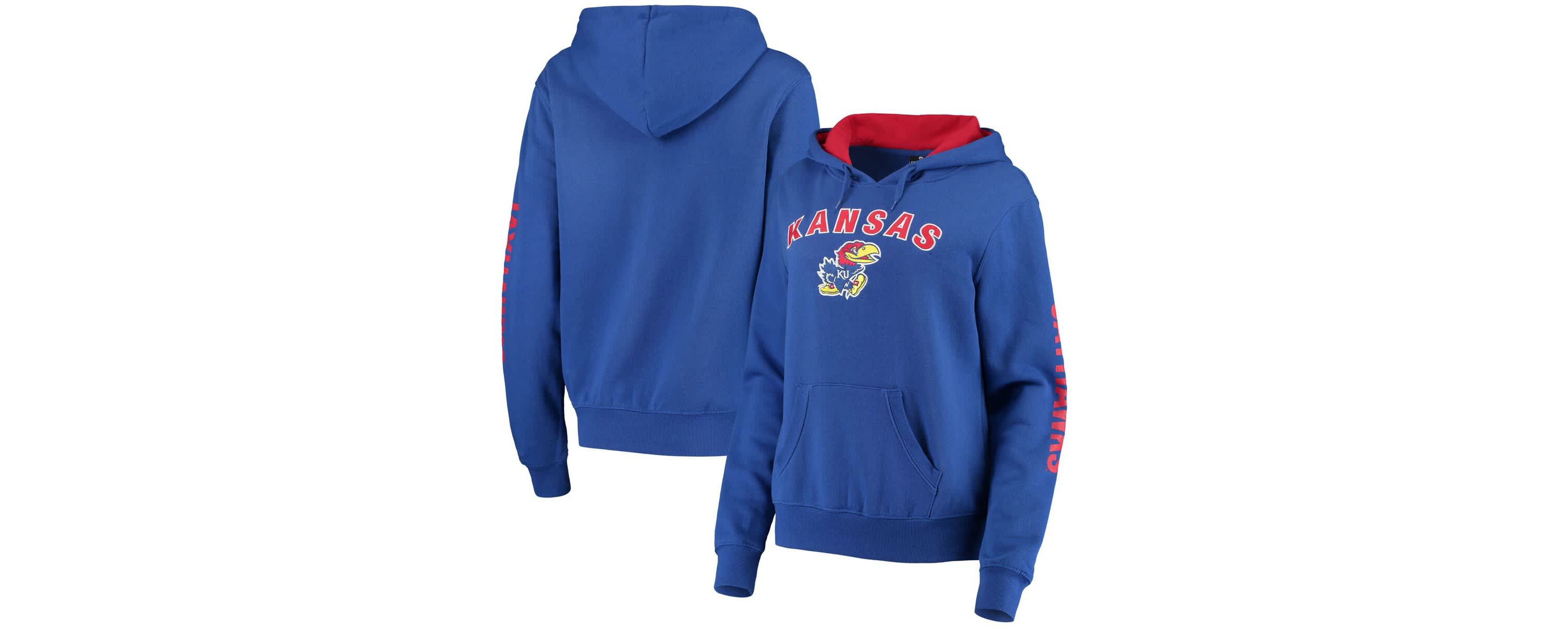 NCAA Kansas Jayhawks Loud and Proud Pullover Hoodie