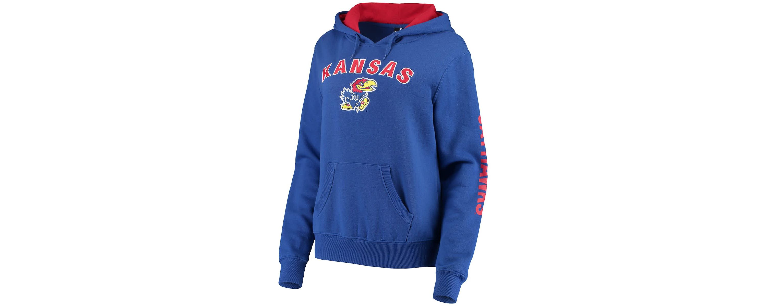 NCAA Kansas Jayhawks Loud and Proud Pullover Hoodie