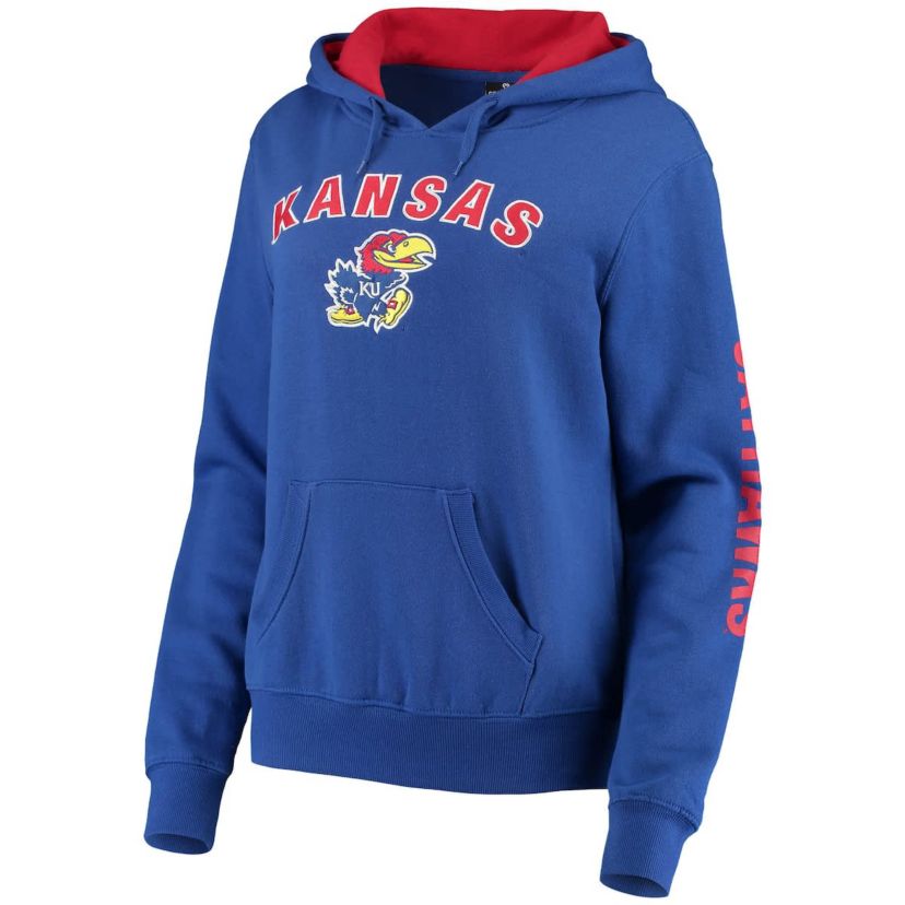 NCAA Kansas Jayhawks Loud and Proud Pullover Hoodie