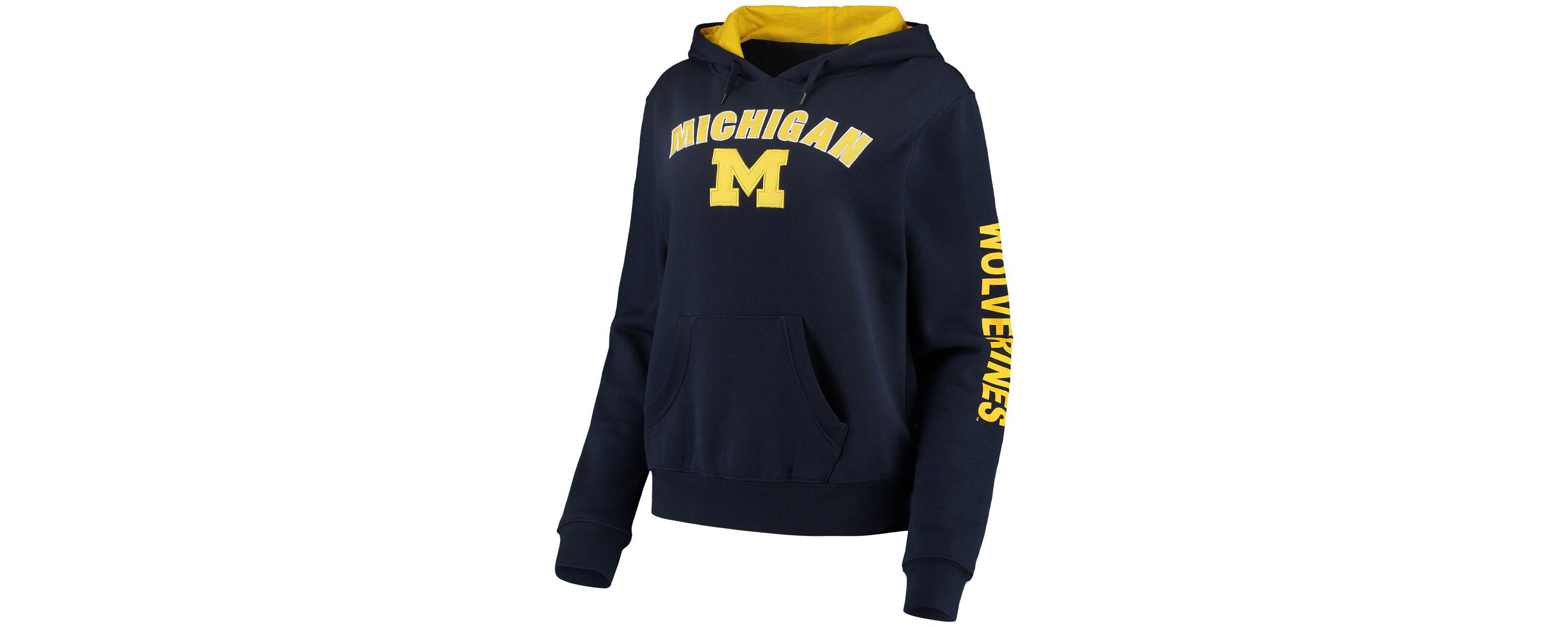 NCAA Michigan Wolverines Loud and Proud Pullover Hoodie