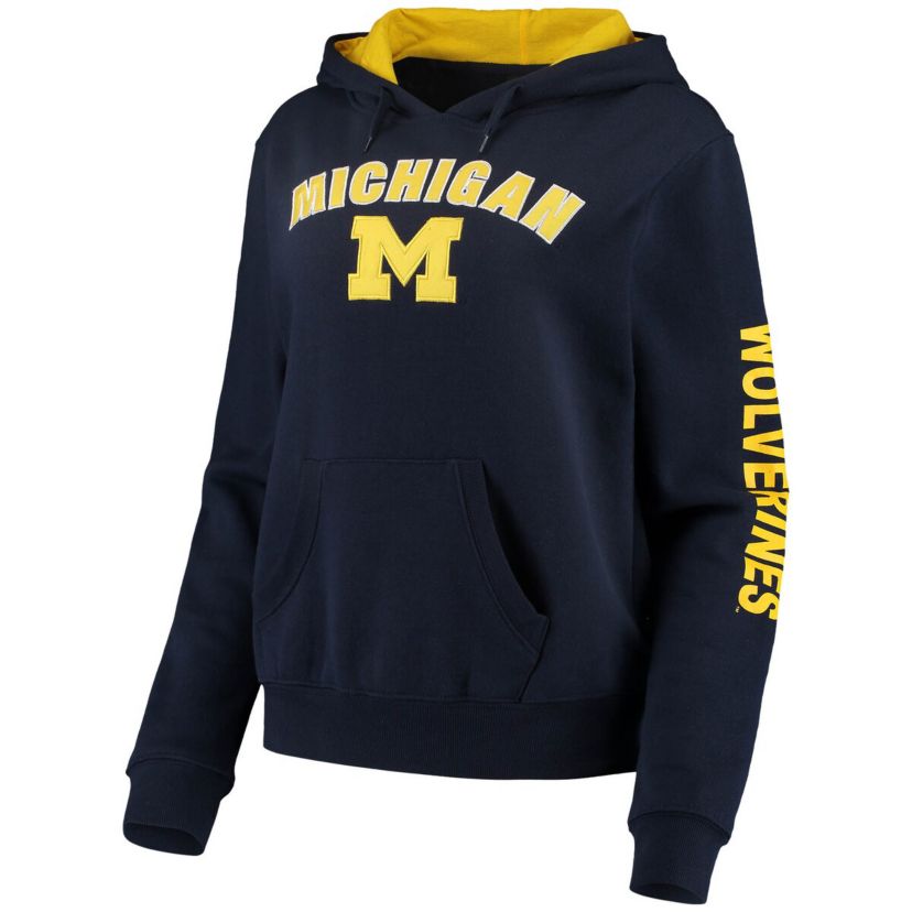 NCAA Michigan Wolverines Loud and Proud Pullover Hoodie