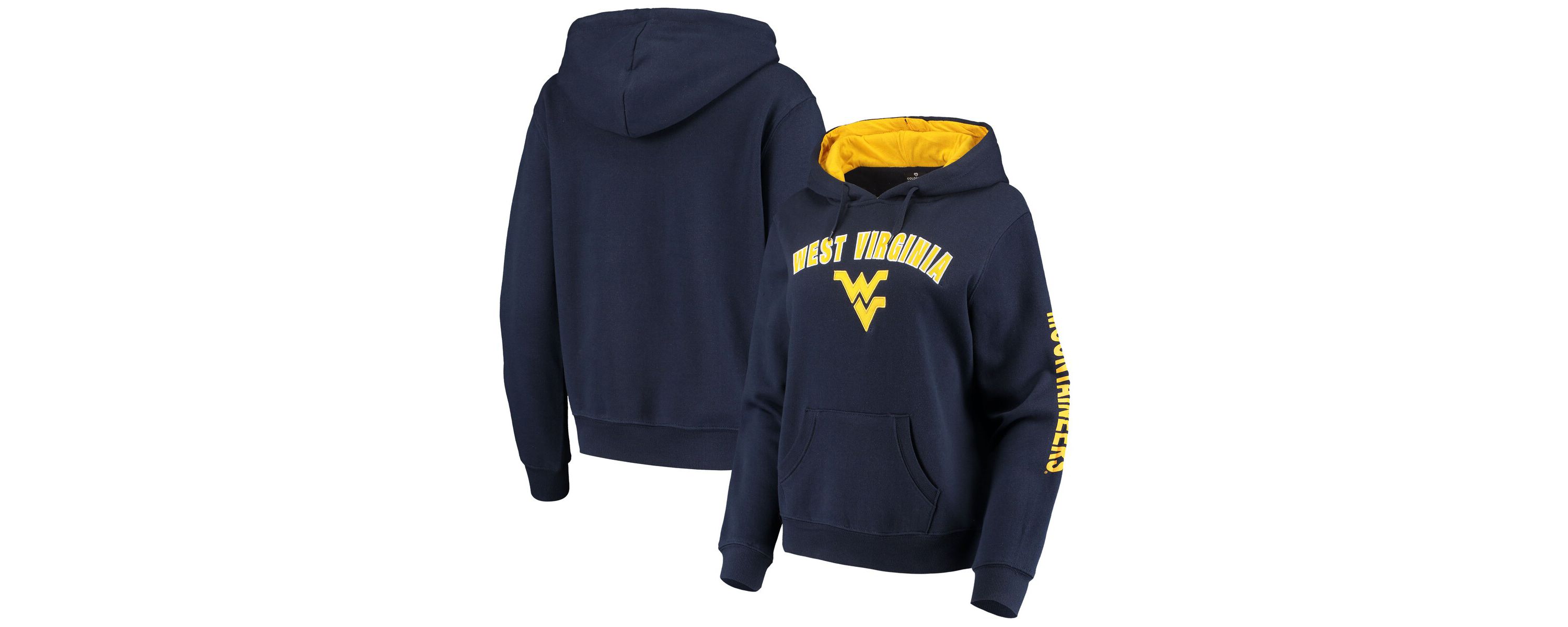 NCAA West Virginia Mountaineers Loud and Proud Pullover Hoodie