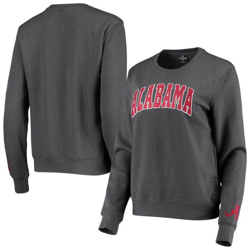 Alabama Crimson Tide NCAA Alabama Tide Campanile Pullover Sweatshirt