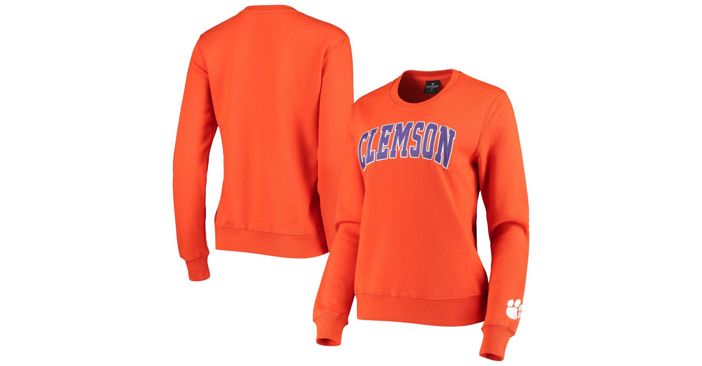 NCAA Clemson Tigers Campanile Pullover Sweatshirt