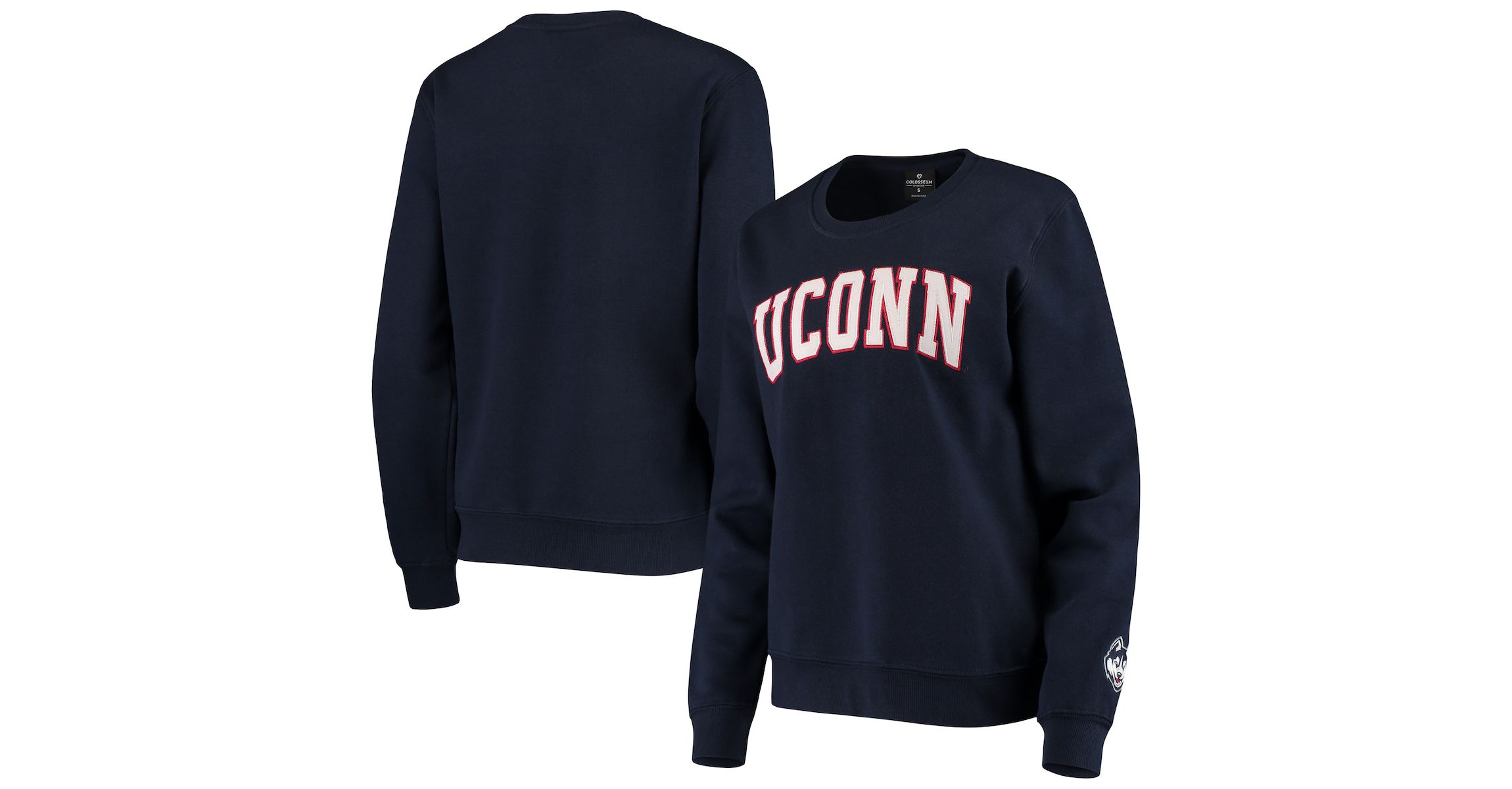 Connecticut Huskies NCAA UConn Huskies Campanile Pullover Sweatshirt