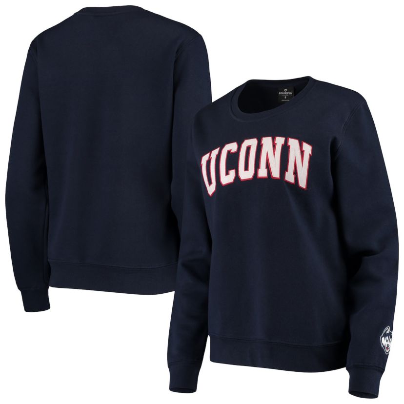 Connecticut Huskies NCAA UConn Huskies Campanile Pullover Sweatshirt