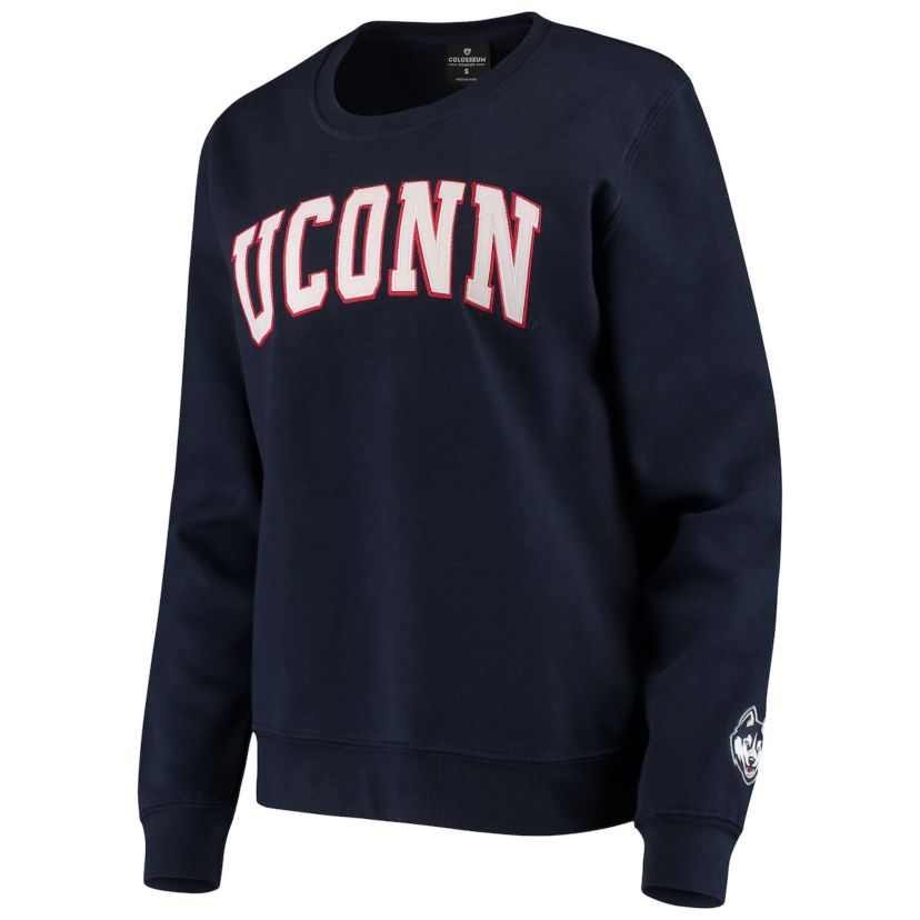 Connecticut Huskies NCAA UConn Huskies Campanile Pullover Sweatshirt