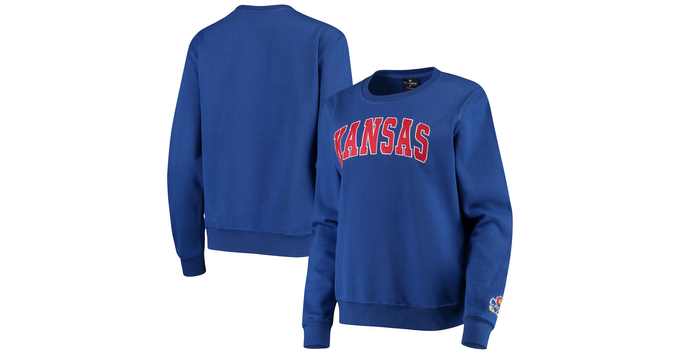 NCAA Kansas Jayhawks Campanile Pullover Sweatshirt