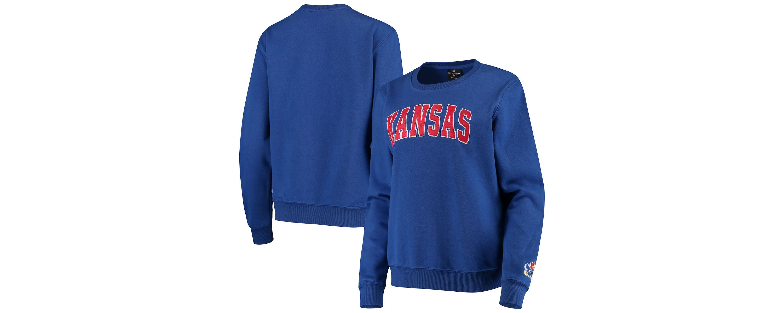 NCAA Kansas Jayhawks Campanile Pullover Sweatshirt