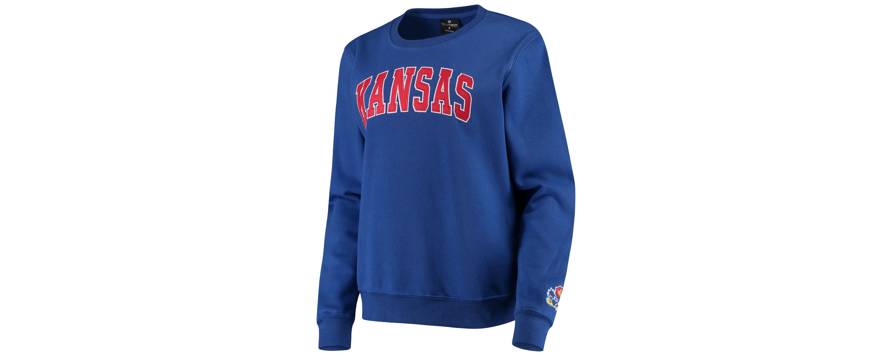 NCAA Kansas Jayhawks Campanile Pullover Sweatshirt