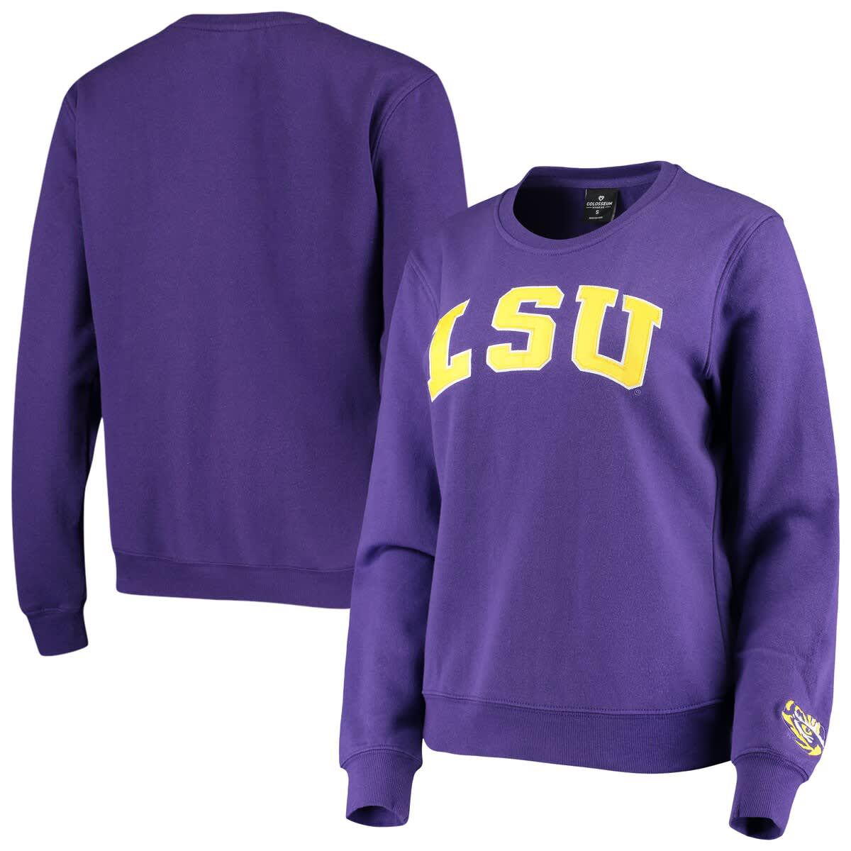 NCAA LSU Tigers Campanile Pullover Sweatshirt