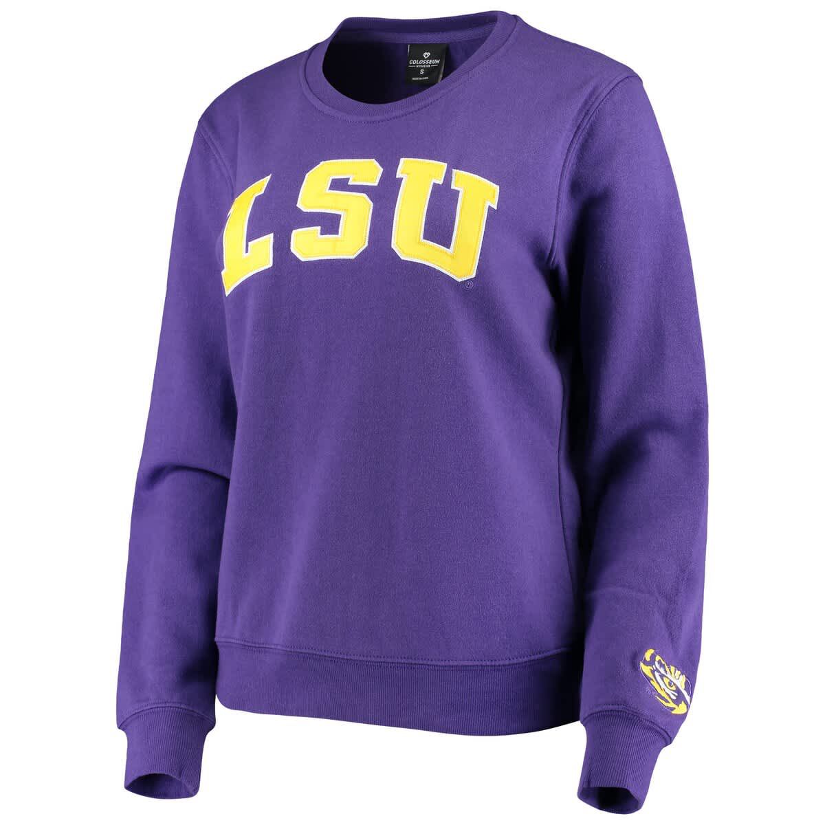 NCAA LSU Tigers Campanile Pullover Sweatshirt