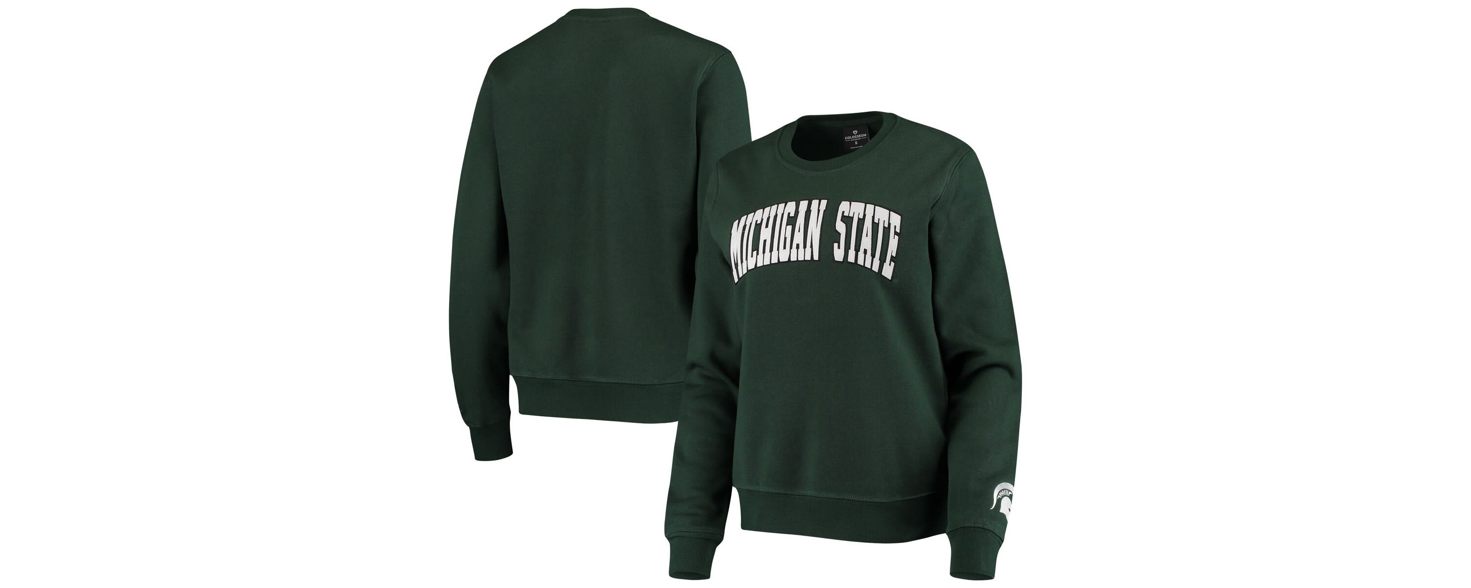 NCAA Michigan State Spartans Campanile Pullover Sweatshirt