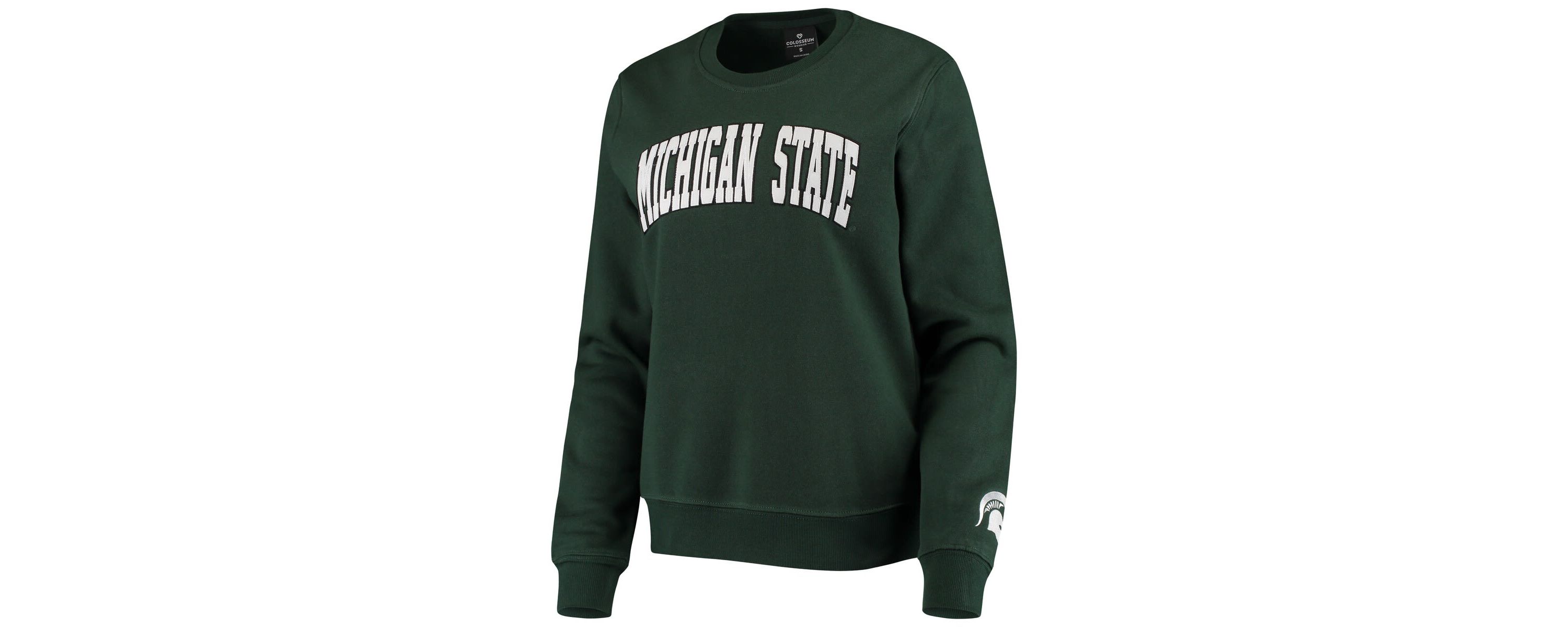 NCAA Michigan State Spartans Campanile Pullover Sweatshirt