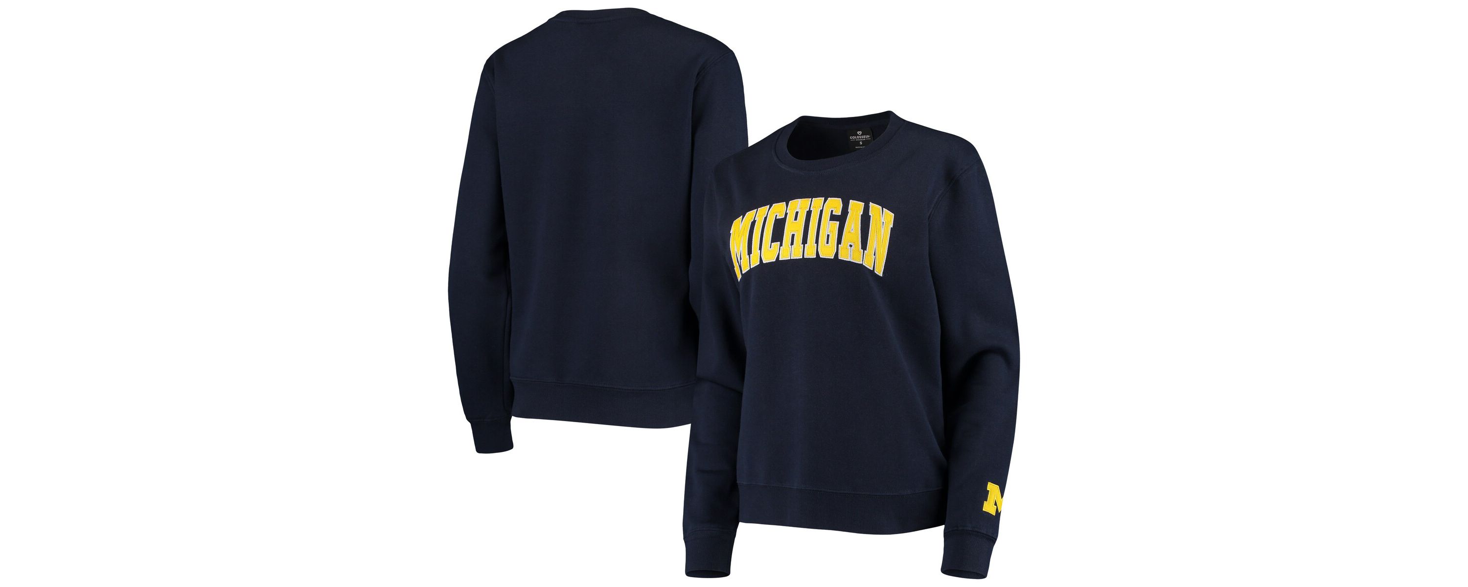 NCAA Michigan Wolverines Campanile Pullover Sweatshirt