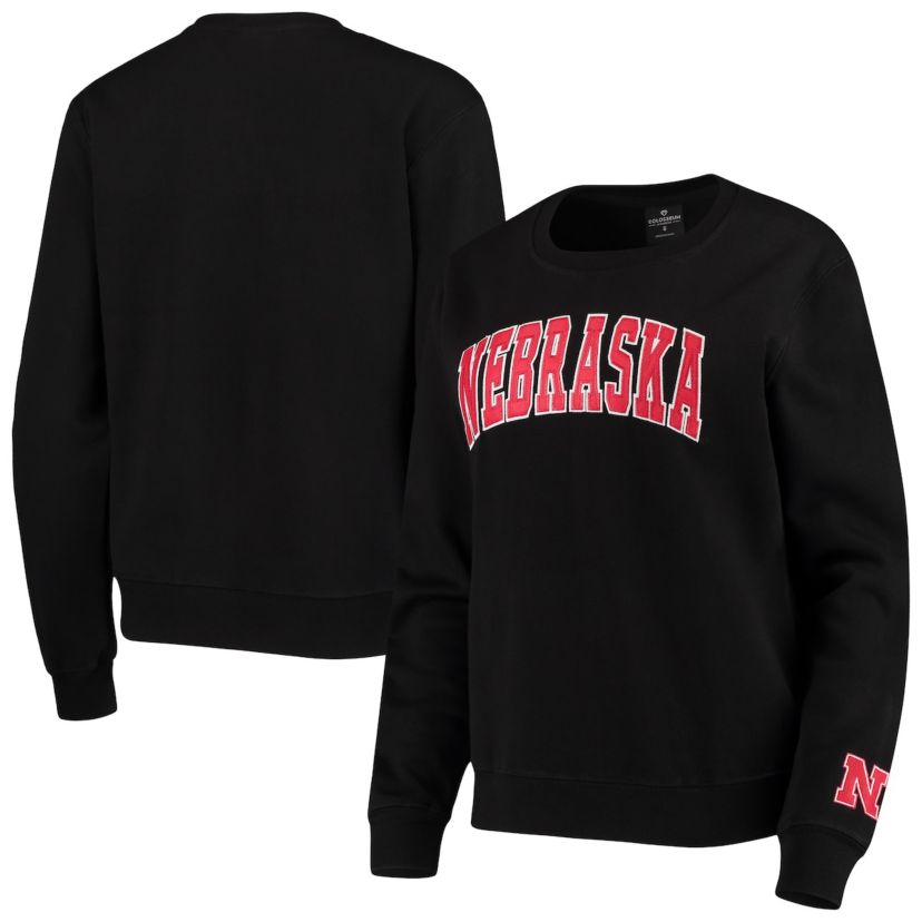 NCAA Nebraska Huskers Campanile Pullover Sweatshirt