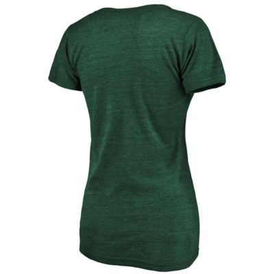 MLB Fanatics ed Oakland Athletics Core Weathered Tri-Blend V-Neck T-Shirt