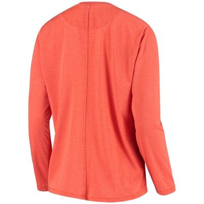 NCAA Clemson Tigers Tonal Block Vintage Wash Long Sleeve T-Shirt