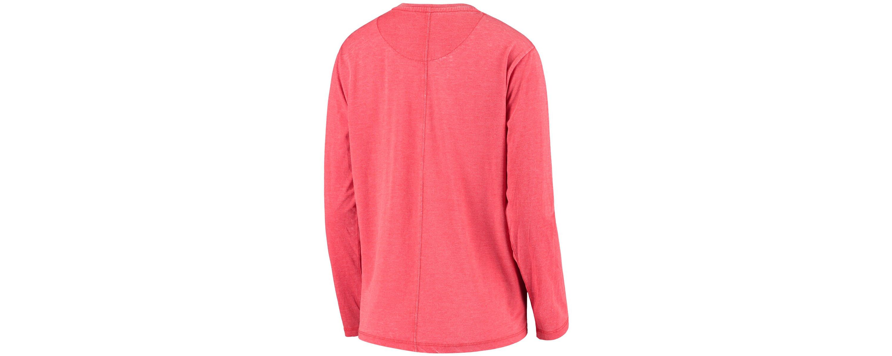 NCAA Georgia Bulldogs Tonal Block Vintage Wash Long Sleeve T-Shirt
