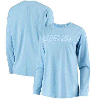 NCAA Carolina North Tar Heels Tonal Block Vintage Wash Long Sleeve T-Shirt