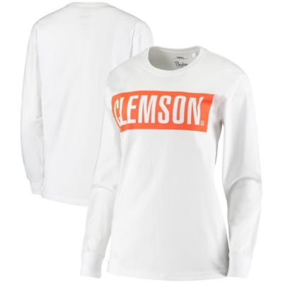NCAA Clemson Tigers Big Block Whiteout Long Sleeve T-Shirt
