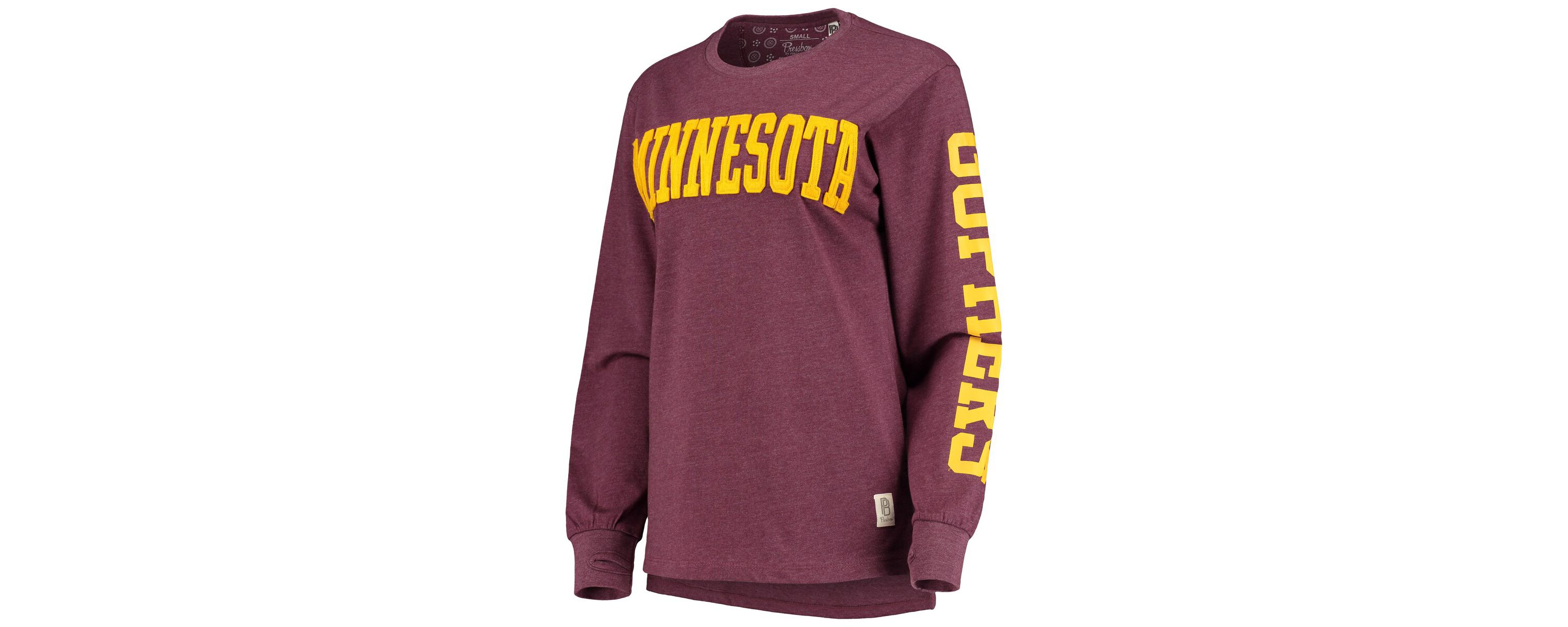 NCAA Minnesota Golden Gophers Two-Hit Canyon Long Sleeve T-Shirt