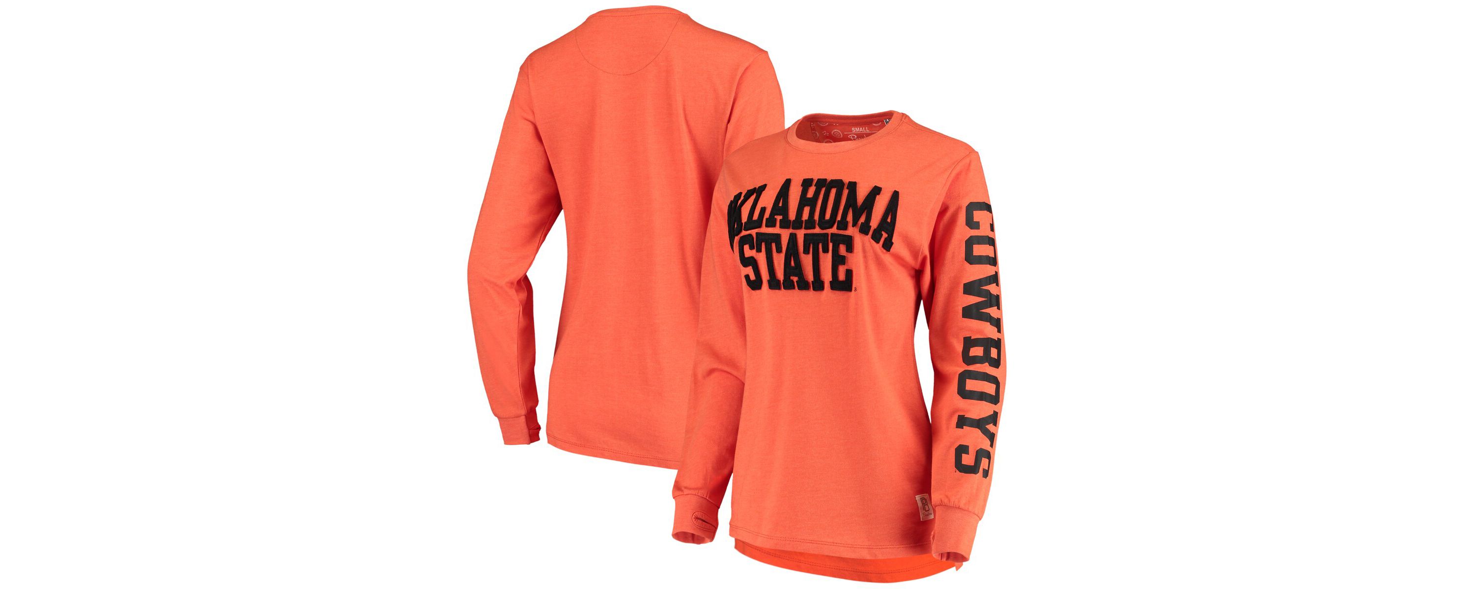 NCAA Oklahoma State Cowboys Two-Hit Canyon Long Sleeve T-Shirt