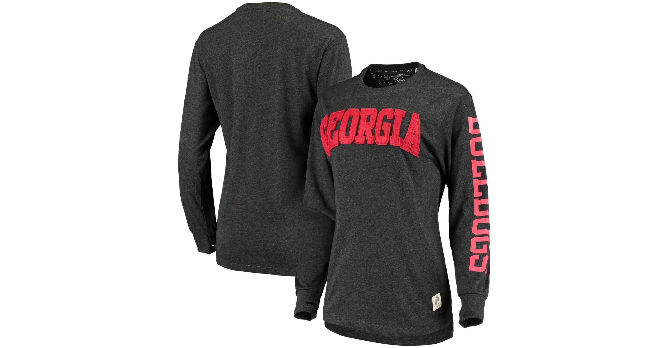 NCAA Georgia Bulldogs Two-Hit Canyon Long Sleeve T-Shirt