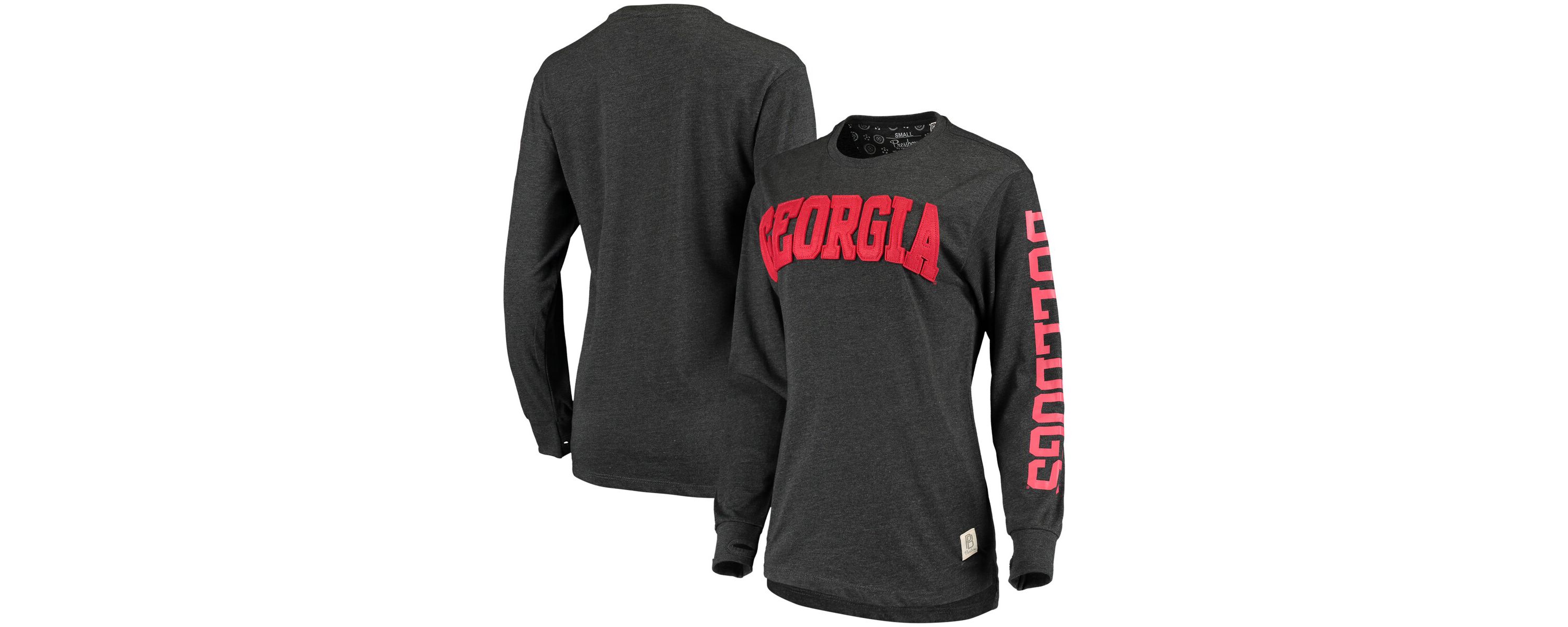 NCAA Georgia Bulldogs Two-Hit Canyon Long Sleeve T-Shirt