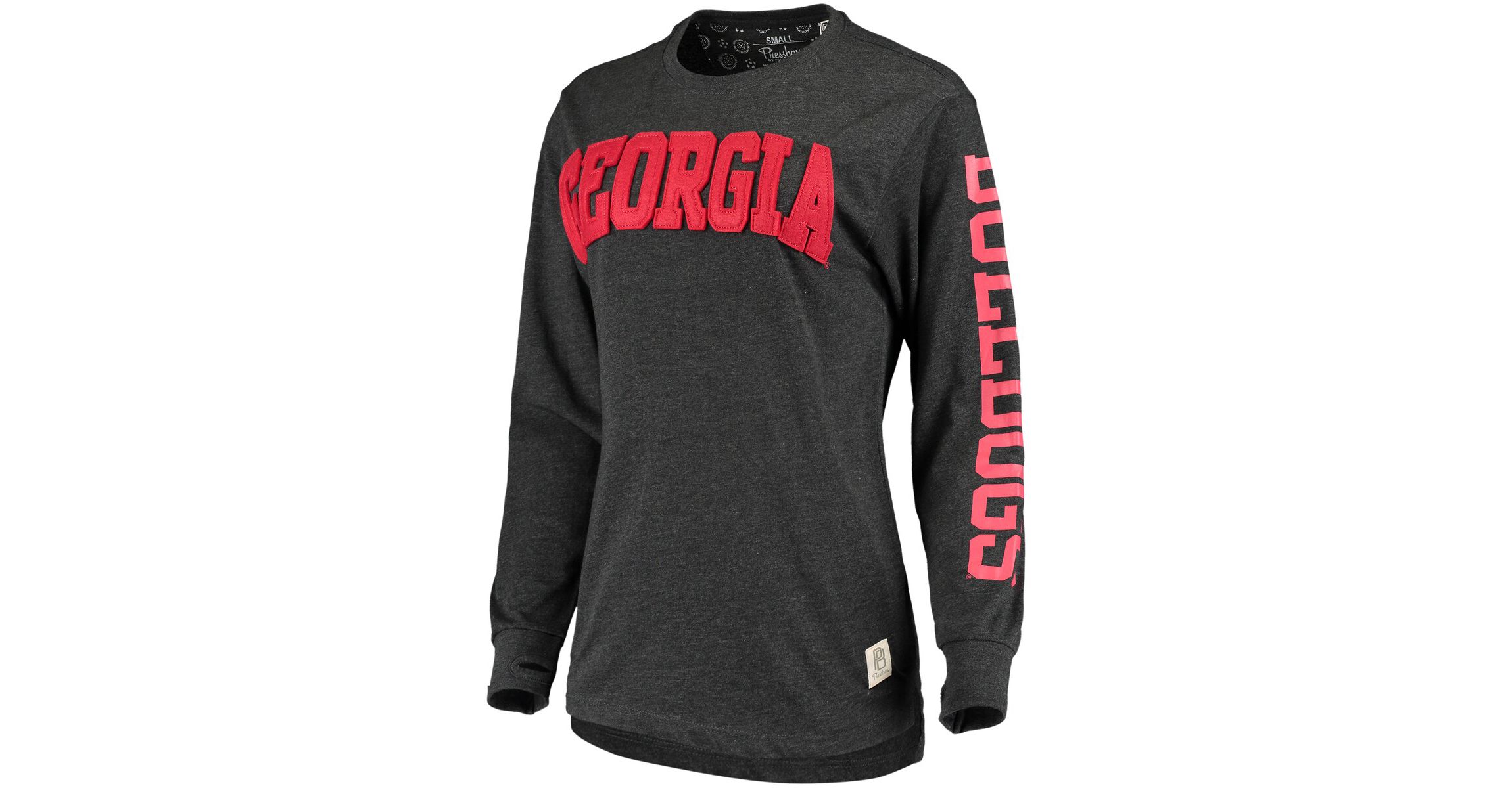 NCAA Georgia Bulldogs Two-Hit Canyon Long Sleeve T-Shirt