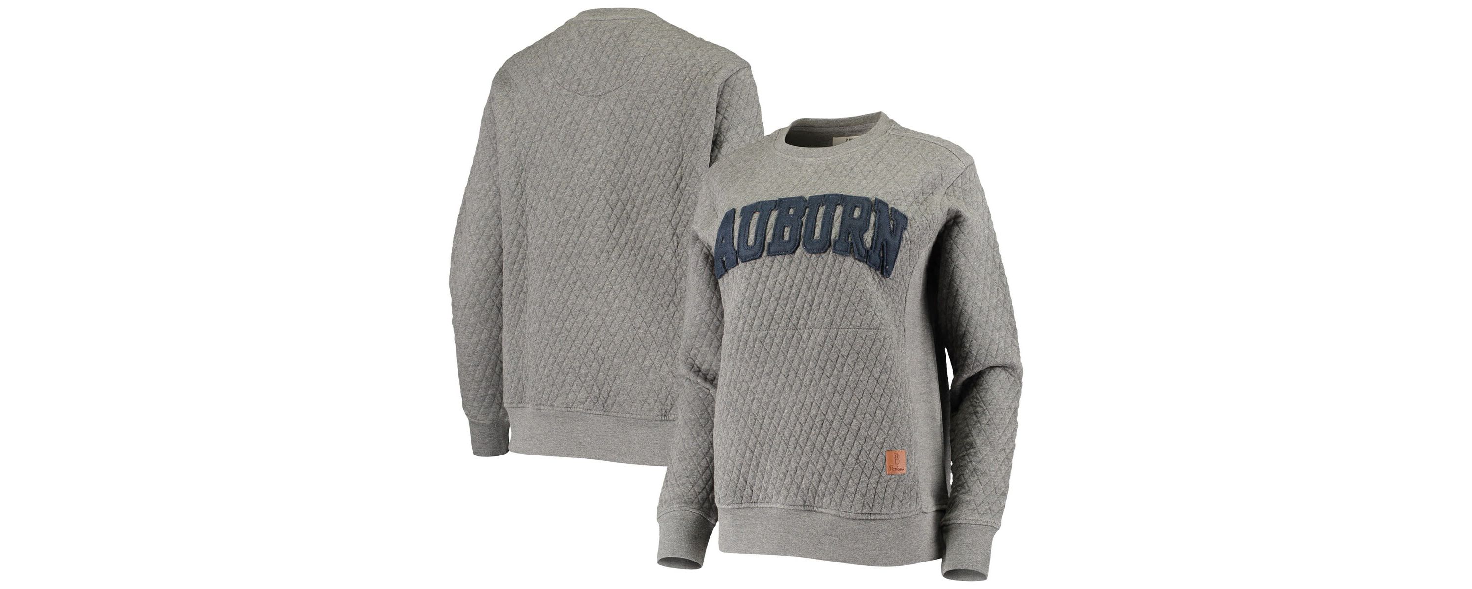 NCAA Auburn Tigers Moose Quilted Pullover Sweatshirt